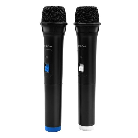 SQUEAK ZESTAW MIKROFONÓW DO KARAOKE VOCALDUO 2,4G SQ1007 SQUEAK ZESTAW MIKROFONÓW DO KARAOKE VOCALDUO 2,4G SQ1007