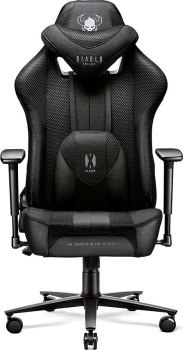 Fotel - Diablo X-Player 2.0 Normal Size Czarno-Czarny Fotel - Diablo X-Player 2.0 Normal Size Czarno-Czarny