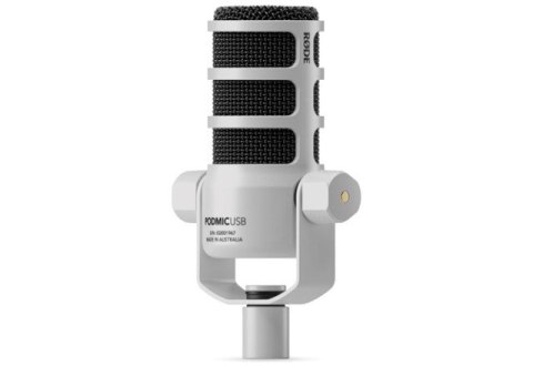 RODE PodMic USB White - Mikrofon Dynamiczny Podcast RODE PodMic USB White - Mikrofon Dynamiczny Podcast