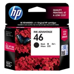 Tusz HP czarny HP 46 HP46=CZ637AE 26 ml.