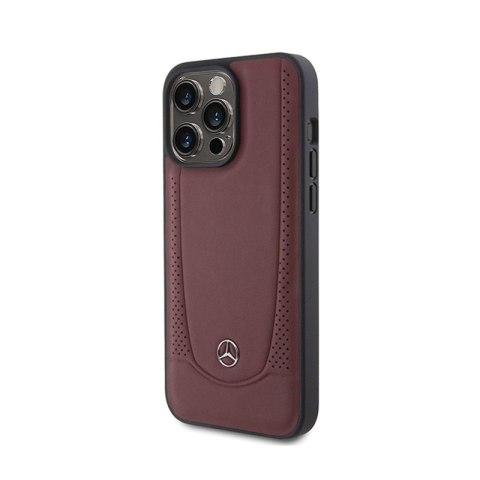 Mercedes Leather Urban Line - Etui iPhone 15 Pro Max (czerwony) Mercedes Leather Urban Line - Etui iPhone 15 Pro Max (czerwony)