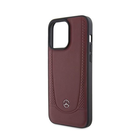 Mercedes Leather Urban Line - Etui iPhone 15 Pro Max (czerwony) Mercedes Leather Urban Line - Etui iPhone 15 Pro Max (czerwony)
