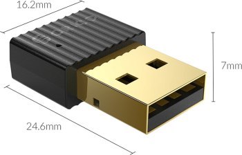 Adapter Bluetooth - Orico Bluetooth 5.0 czarny Adapter Bluetooth - Orico Bluetooth 5.0 czarny