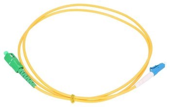 Extralink SC/APC-LC/UPC | Jednomodowy, Simplex, G657A, 3mm, 2m