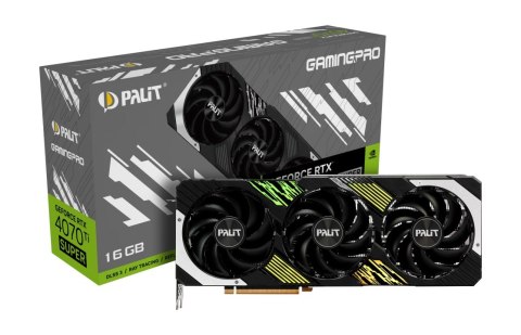 Karta graficzna Palit GeForce RTX 4070 SUPER GamingPro 16GB GDDR6X Karta graficzna Palit GeForce RTX 4070 SUPER GamingPro 16GB GDDR6X