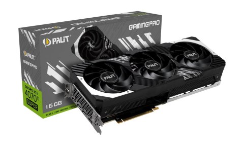 Karta graficzna Palit GeForce RTX 4070 SUPER GamingPro 16GB GDDR6X Karta graficzna Palit GeForce RTX 4070 SUPER GamingPro 16GB GDDR6X