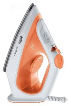 Żelazko - Braun TexStyle 1 SI 1009.OR biało-pomarańczowy Żelazko - Braun TexStyle 1 SI 1009.OR biało-pomarańczowy