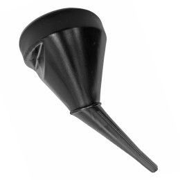Lejek uniwersalny plastikowy skośny do paliwa cieczy benzyny 14 cm amio-04054