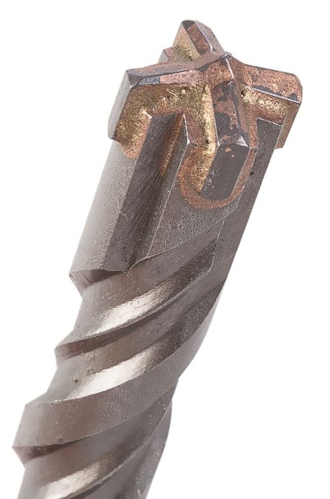Wiertło do betonu zbrojonego SDS Plus 6 x 160 mm, quatro Wiertło do betonu zbrojonego SDS Plus 6 x 160 mm, quatro