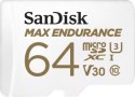 SanDisk Max Endurance microSDXC 64GB Class 10 U3 + Adapter