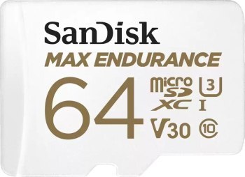 SanDisk Max Endurance microSDXC 64GB Class 10 U3 + Adapter SanDisk Max Endurance microSDXC 64GB Class 10 U3 + Adapter
