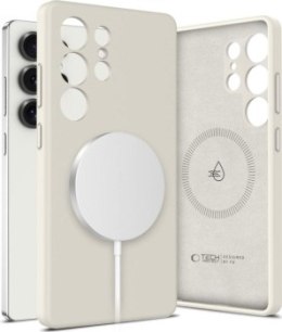 Tech-Protect Liquid Silicone Magsafe do Galaxy S25 Ultra beżowy