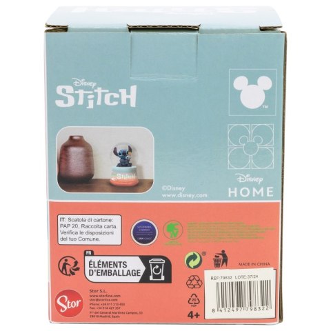 Disney Stitch - Szklana kula śnieżna w pudełku prezentowym Disney Stitch - Szklana kula śnieżna w pudełku prezentowym