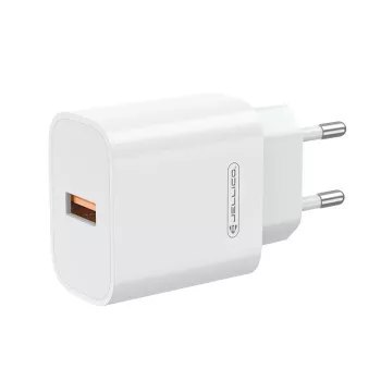 JELLICO ładowarka sieciowa AK165 22,5W 1xUSB QC3.0 + kabel Lightning Biały JELLICO ładowarka sieciowa AK165 22,5W 1xUSB QC3.0 + kabel Lightning Biały