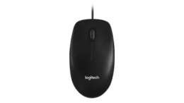 Mysz optyczna Logitech MOUSE M100 czarna 910-006652