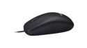 Mysz optyczna Logitech MOUSE M100 czarna 910-006652