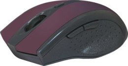 DEFENDER MYSZ BEZPRZEWODOWA ACCURA MM-665 RF BURGUND 1600DPI 6P 52668