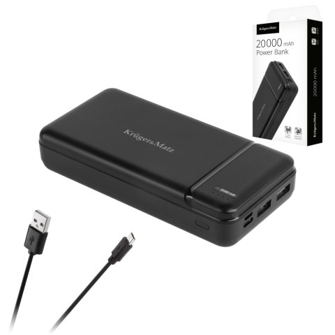POWER BANK Kruger&Matz 20000 mAh Li-pol POWER BANK Kruger&Matz 20000 mAh Li-pol