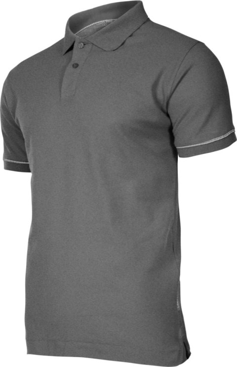 Koszulka polo, 220g/m2, szara, "2xl", ce, lahti Koszulka polo, 220g/m2, szara, "2xl", ce, lahti