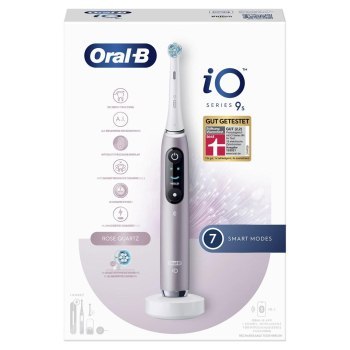 Szczoteczki - Szczoteczka Oral-B iO Series 9 Rose Quartz Szczoteczki - Szczoteczka Oral-B iO Series 9 Rose Quartz