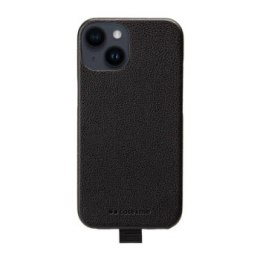 Case & Me Amelie cover in leather effect material for iPhone 14- Black