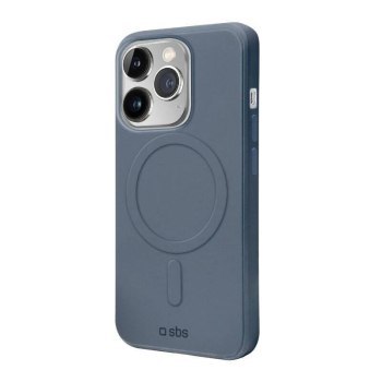 SBS Smooth Blue Mag MagSafe compatible soft case, iPhone 14 Pro