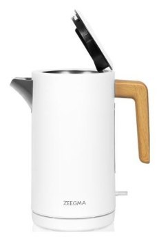 Zeegma Ketlee White Wood