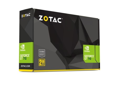 Karta graficzna ZOTAC GeForce GT 710 2GB DDR3 Karta graficzna ZOTAC GeForce GT 710 2GB DDR3