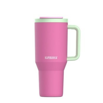 Kambukka Rio Tumbler Bubblegum Mint 950ml różowy Kambukka Rio Tumbler Bubblegum Mint 950ml różowy