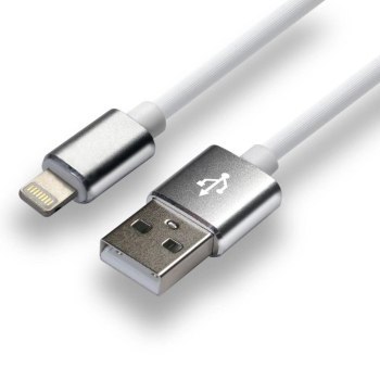 Kabel zasilający everActive CBS-1IW (USB - Lightning ; 1m; kolor biały) Kabel zasilający everActive CBS-1IW (USB - Lightning ; 1m; kolor biały)