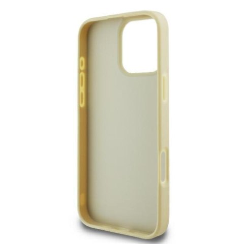 Karl Lagerfeld Metal Signature - Etui iPhone 16 Pro (złoty) Karl Lagerfeld Metal Signature - Etui iPhone 16 Pro (złoty)