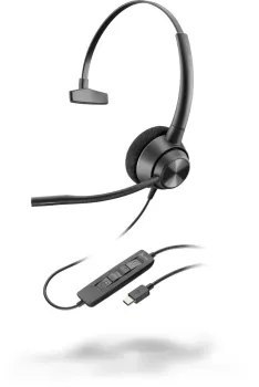 Słuchawki przewodowe HP Poly EncorePro 310 Mono USB-C - 760Q8AA Słuchawki przewodowe HP Poly EncorePro 310 Mono USB-C - 760Q8AA