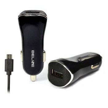 Beline Ład. sam. 1xUSB + microUSB 1A czarna/black Beline Ład. sam. 1xUSB + microUSB 1A czarna/black