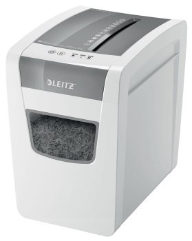 Niszczarka Leitz IQ Home Office Slim P4 10 kartek 23 l kosz