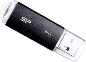 Pendrive Silicon Power Ultima U02 8GB USB 2.0 kolor czarny (SP008GBUF2U02V1K) Pendrive Silicon Power Ultima U02 8GB USB 2.0 kolor czarny (SP008GBUF2U02V1K)