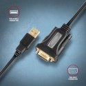Adapter Axagon ADS-1PQN USB 2.0 -> port szeregowy RS-232 DB9 M 1.5m