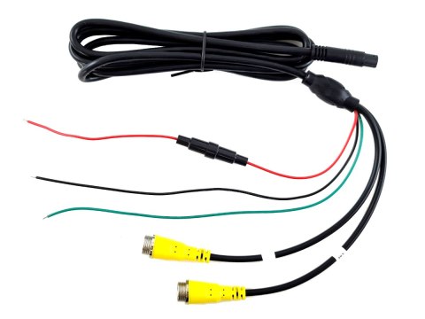 Monitor samochodowy lcd 7 cali 12/24v kabel 5m/10m oraz 2x kamera cofania ir 4pin zestaw hd Monitor samochodowy lcd 7 cali 12/24v kabel 5m/10m oraz 2x kamera cofania ir 4pin zestaw hd