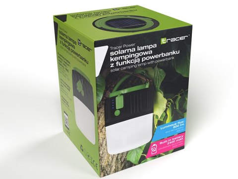 Solarna lampa kempingowa z funkcją powerbanku TRACER POWER Solarna lampa kempingowa z funkcją powerbanku TRACER POWER