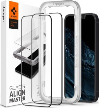 Spigen Alm Glass FC 2-pack do iPhone 13 / 13 Pro / 14