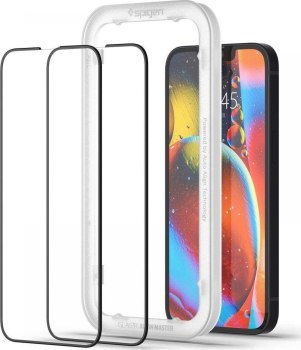 Spigen Alm Glass FC 2-pack do iPhone 13 / 13 Pro / 14 Spigen Alm Glass FC 2-pack do iPhone 13 / 13 Pro / 14