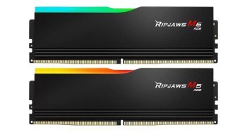 G.SKILL RIPJAWS M5 RGB DDR5 2X16GB 5200MHZ CL40 XMP3 BLACK F5-5200J4040A16GX2-RM5RK G.SKILL RIPJAWS M5 RGB DDR5 2X16GB 5200MHZ CL40 XMP3 BLACK F5-5200J4040A16GX2-RM5RK