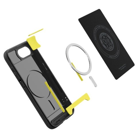 Spigen Rugged Armor Mag MagSafe - Etui do iPhone 16e (Matte Black) Spigen Rugged Armor Mag MagSafe - Etui do iPhone 16e (Matte Black)