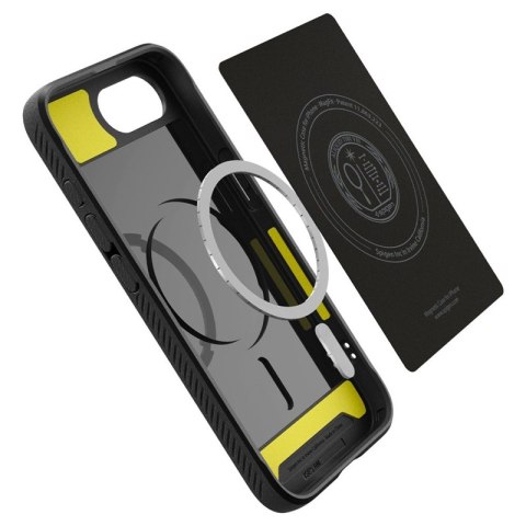 Spigen Rugged Armor Mag MagSafe - Etui do iPhone 16e (Matte Black) Spigen Rugged Armor Mag MagSafe - Etui do iPhone 16e (Matte Black)