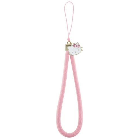 Hello Kitty Nylon Cord Kitty Head - Zawieszka do telefonu (różowy) Hello Kitty Nylon Cord Kitty Head - Zawieszka do telefonu (różowy)