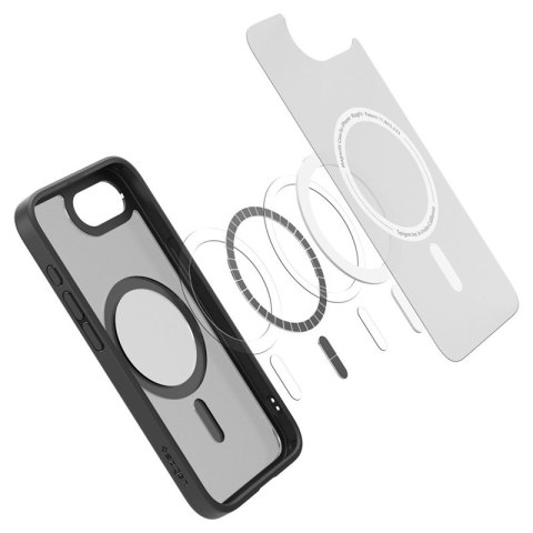Spigen Ultra Hybrid Mag MagSafe - Etui do iPhone 16e (Frost Black) Spigen Ultra Hybrid Mag MagSafe - Etui do iPhone 16e (Frost Black)