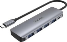 Unitek USB-C 4xUSB 3.1 Gen1 microUSB