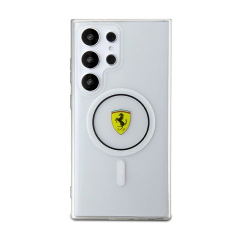 Ferrari IML Transp Inner Circle Line MagSafe - Etui Samsung Galaxy S24 Ultra (przezroczysty) Ferrari IML Transp Inner Circle Line MagSafe - Etui Samsung Galaxy S24 Ultra (przezroczysty)
