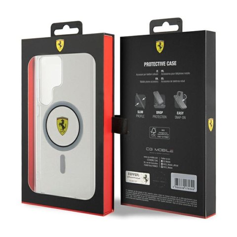 Ferrari IML Transp Inner Circle Line MagSafe - Etui Samsung Galaxy S24 Ultra (przezroczysty) Ferrari IML Transp Inner Circle Line MagSafe - Etui Samsung Galaxy S24 Ultra (przezroczysty)