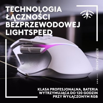 Logitech G502 X Plus Biała Logitech G502 X Plus Biała