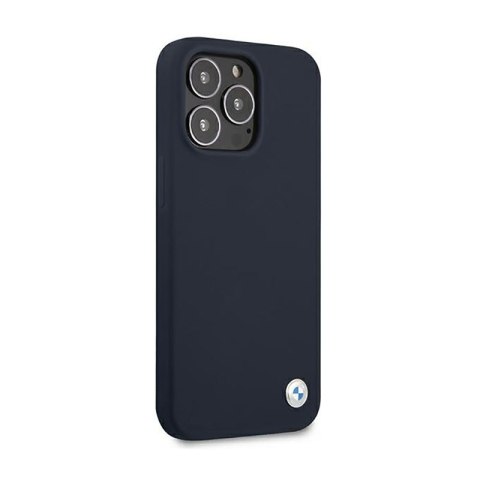 BMW Silicone Signature Logo - Etui iPhone 13 Pro Max (granatowy) BMW Silicone Signature Logo - Etui iPhone 13 Pro Max (granatowy)